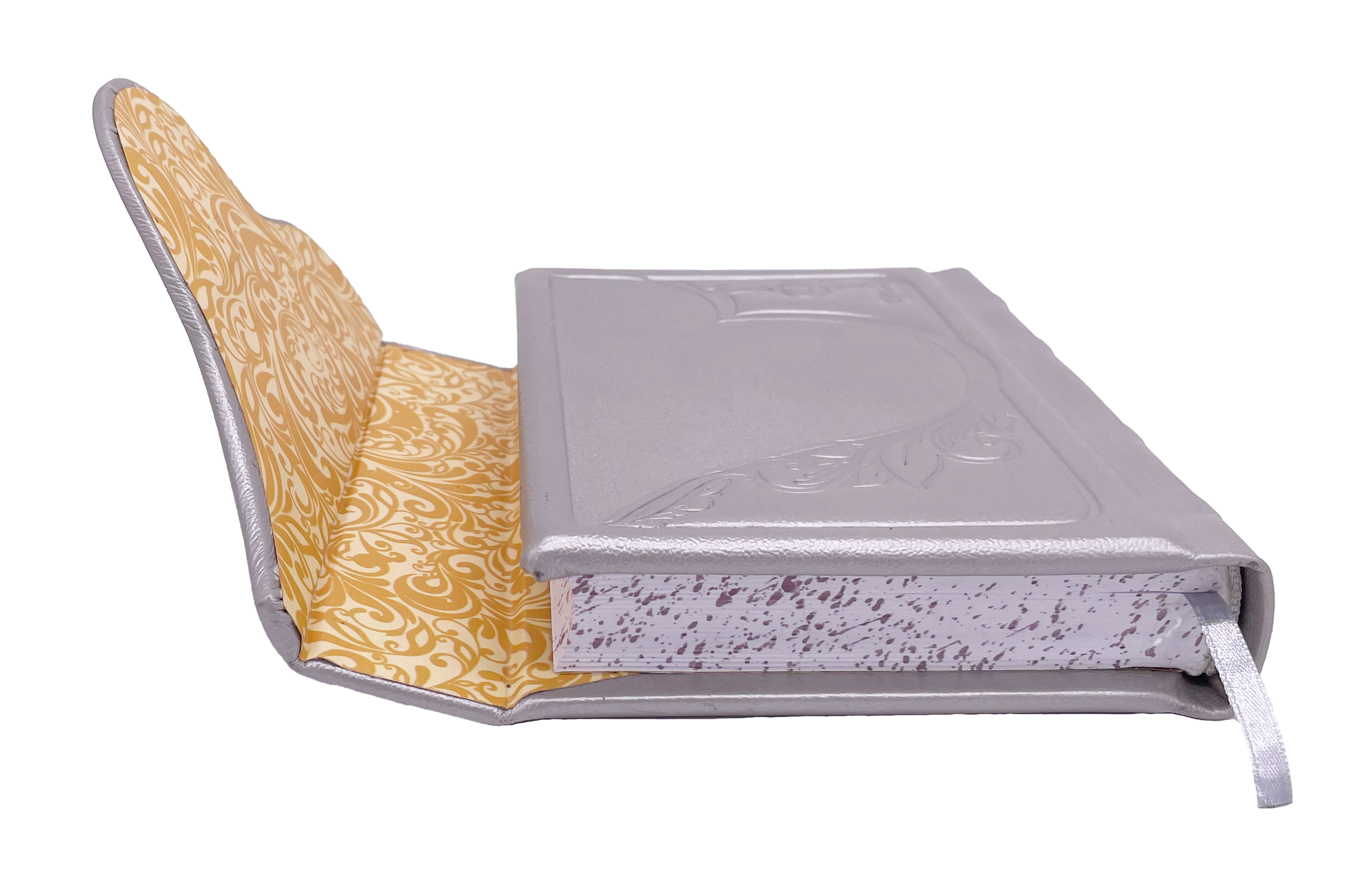 Leather Siddur, Heart Shape Design