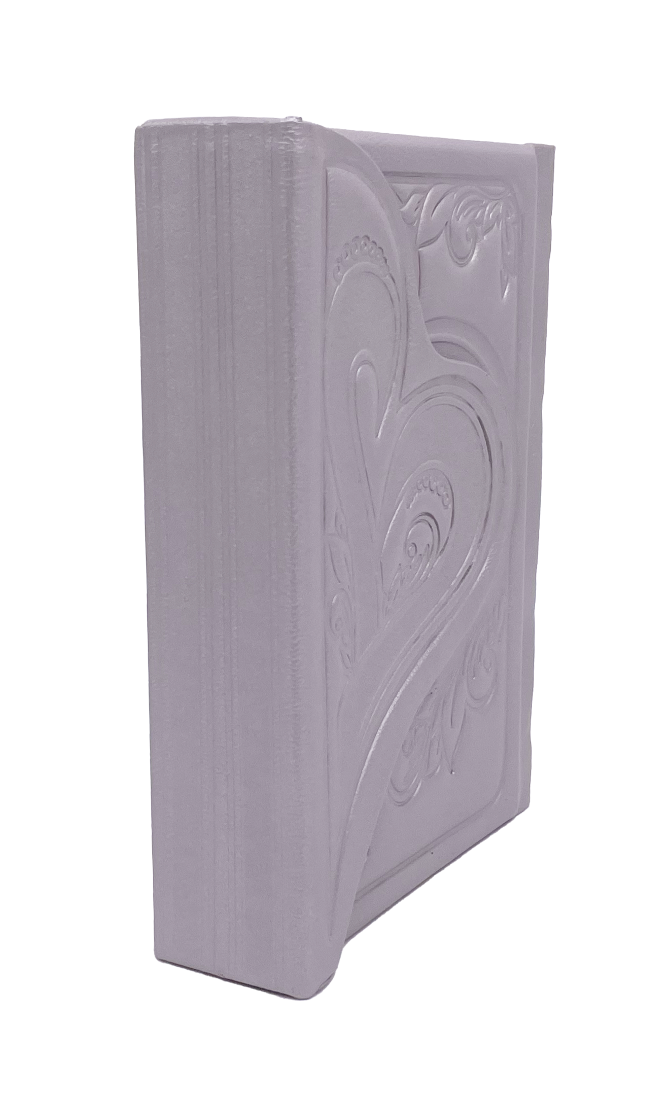 Leather Siddur, Heart Shape Design